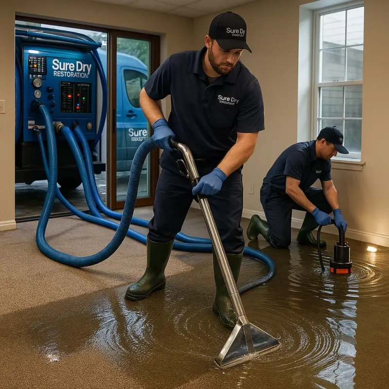 Water Extraction and Removal process in Big Pine, CA